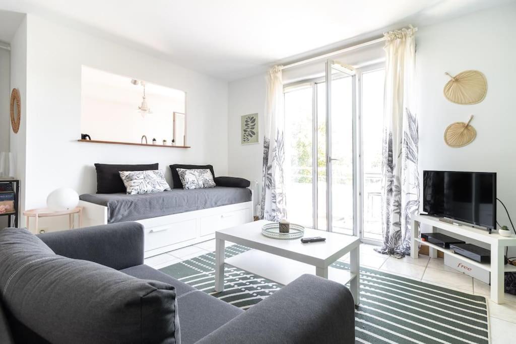 Beautiful Apartment With Terrace + Private Parking Toulouse Exterior foto